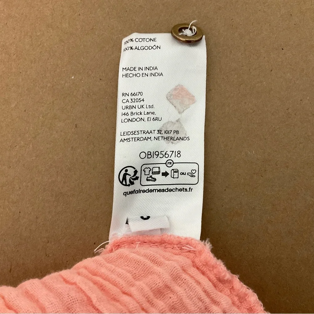 Anthropologie Pilcro the Bonfire Rugby Stripe Top S - Picture 8 of 9